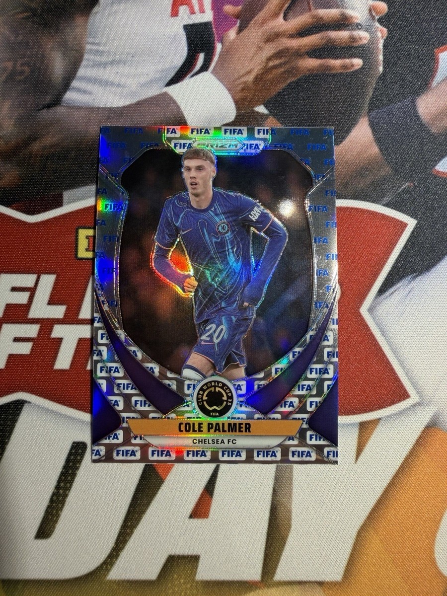2025 Panini Prizm Club World Cup Chelsea FC Cole Palmer Logo /20