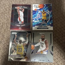 2024-25 Panini Prizm - LeBron James #130 And 4 Card Lot Total