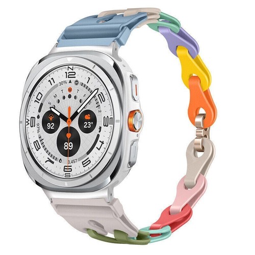 For Samsung Galaxy Watch Ultra 47mm Smartwatch Nylon Loop Braided Strap Bracelet - Picture 45 of 58
