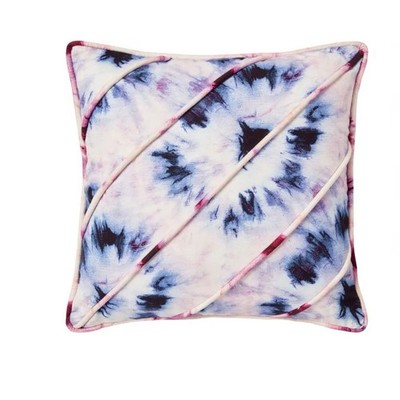 NFC HOME Bull's Eye Tie Dye Accent PillowNEW FRIENDS COLONY