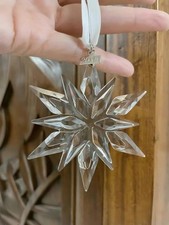 Swarovski 2011 Annual Snowflake Star Crystal Pendant