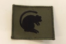 MILITARY CLOTH BADGE 4TH ARMOURED BRIGADE 6.5CM X 5.5CM (3198)