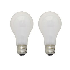2 Replacement Bulb for SATCO 60A19/W/230V 60W 220V