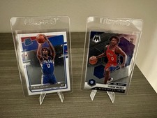 Panini Tyrese Maxey 76ers Donruss Optic&Mosaic Rookie Card Lot - 2 Cards