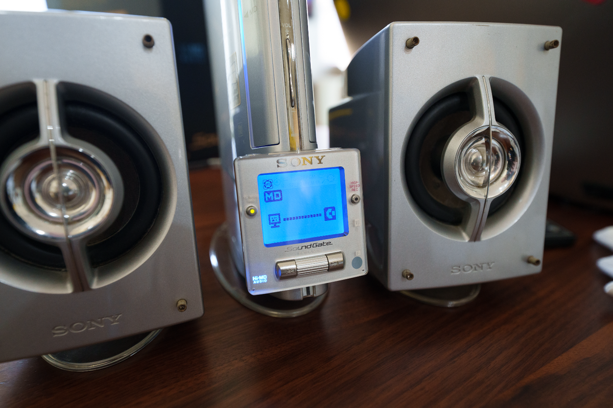 SONY LAM-X1 ソニー　MD CD コンポ 希少品 SONY ソニー LAM-X1 CD MD コンポ プレーヤー シルバー｜Yahoo