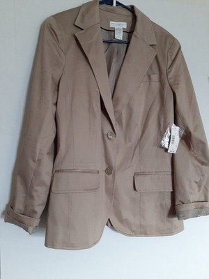 Worthington Clay Colored Coat Nwt Size 14