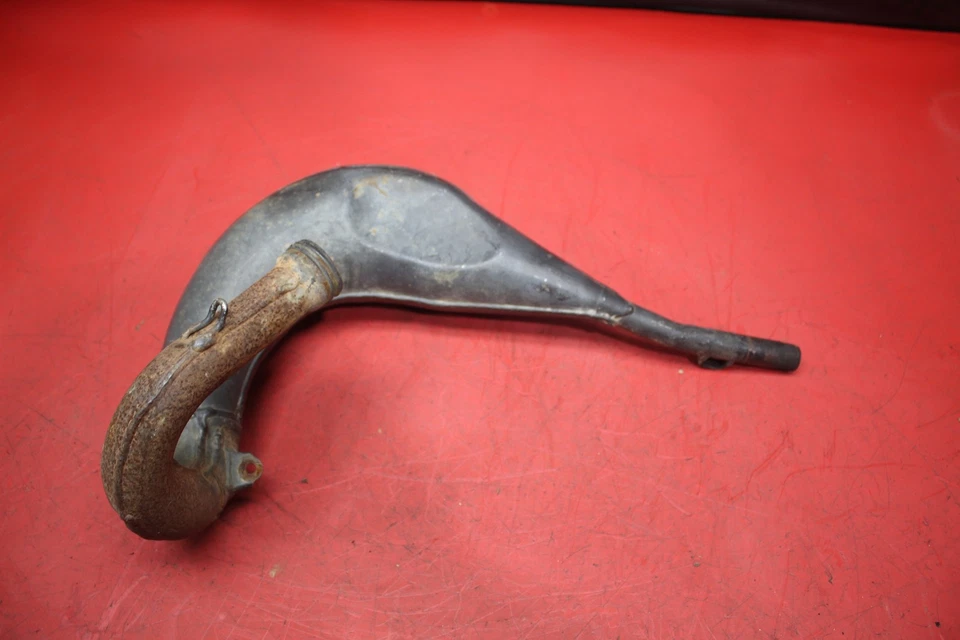 02-18 YAMAHA YZ85 CABEÇALHO DE CÂMARA DE TUBO DE ESCAPE 5PA-14610-00-00 - Imagem 2 de 4