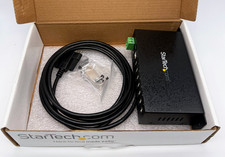 StarTech 7 Port Industrial USB 2.0 Hub USB-A Metal Mountable ESD/Surge READ