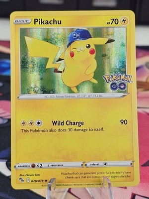 Pokemon Go Pikachu Holo 026/078