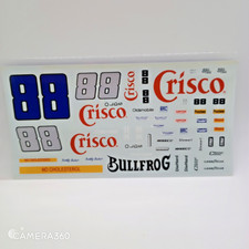 Crisco 88 Buddy Baker NASCAR Decals Racing Oldsmobile Bullfrog Die Hard