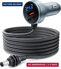 ELUTENG Starlink Mini Cable 10ft 3 in 1 Car Aadater with Digital Display DC Powe
