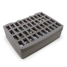 CASEMATIX Custom Replacement Foam for SDO16 Miniature Carrying Case - 3 Layers