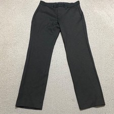 Liverpool Womens sz 14 Dress Pants Gray Straight High Rise Business Trousers
