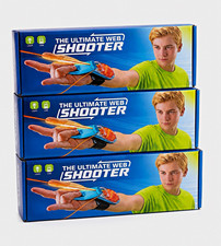 Web Shooter Wrist Toy Glows in the Dark, USB, Boxed - Blue/Orange/Black
