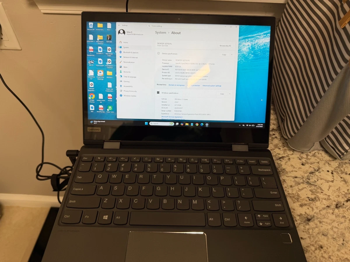 Lenovo Windows 10 Intel Core i5 8th Gen. PC Laptops & Netbooks for