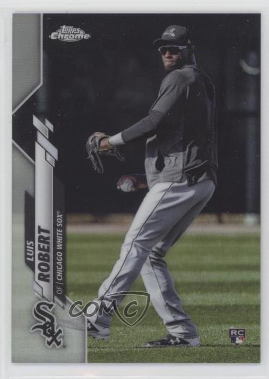 2020 Topps Chrome Photo Variation SP (Throwing) Luis Robert #60 1h9h