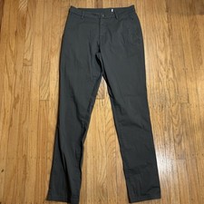 Birddogs Pants Mens 32x34 Gray Chino Boom for Your Boomstick Performance Golf