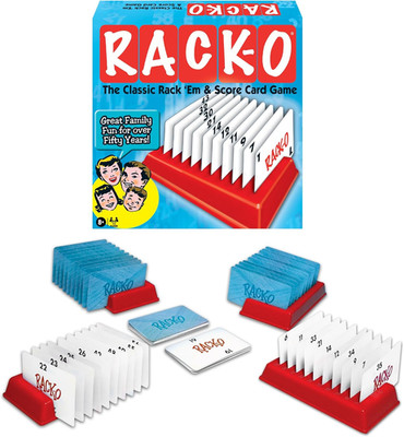 Rack-O Retro Game Games USA, Classic Tabletop Game Enjoyed by Families since the