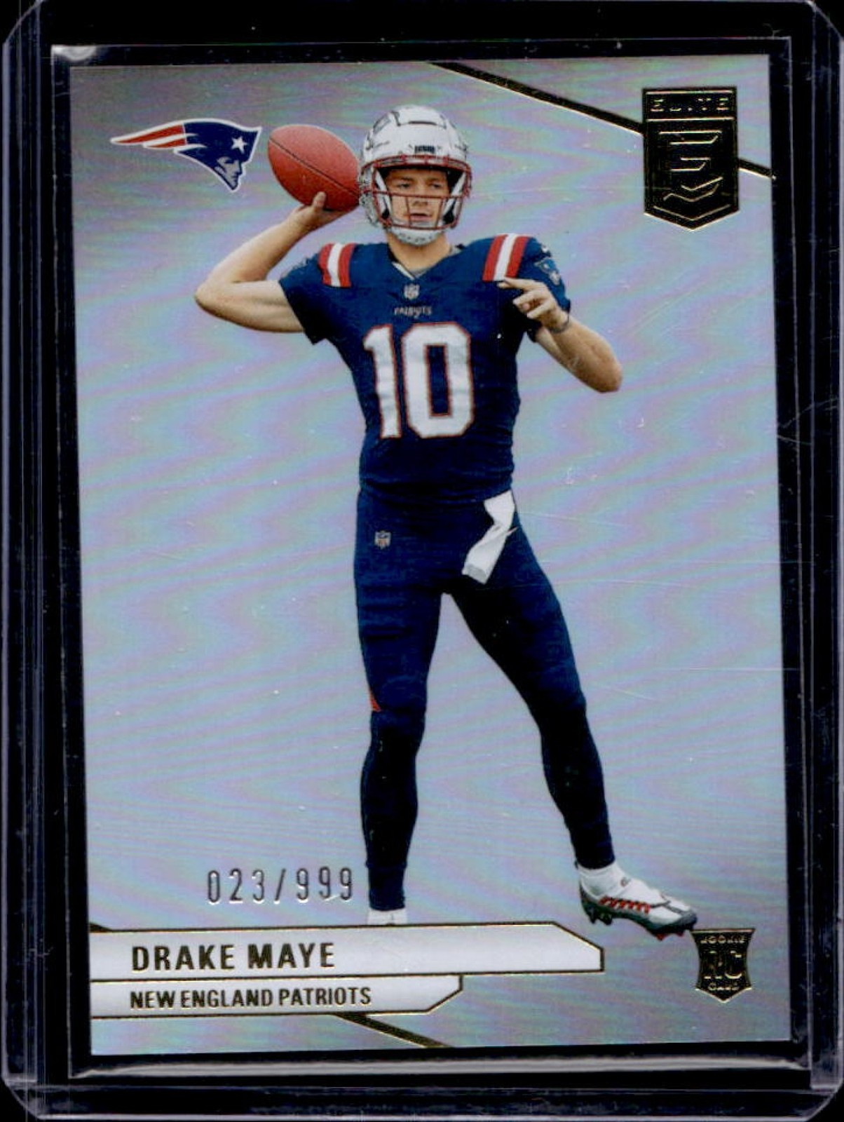 2024 Donruss Elite Drake Maye Rookie RC #23/999 Patriots