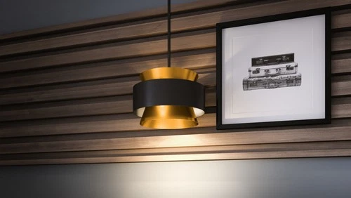 Quoizel QP5570 3 Light 15"W Multi Light Pendant - Black - Picture 2 of 9