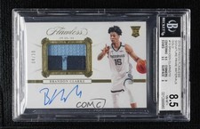 2019-20 Panini Flawless Gold 4/10 Brandon Clarke #SP-BCL BGS 8.5 Auto 6wp
