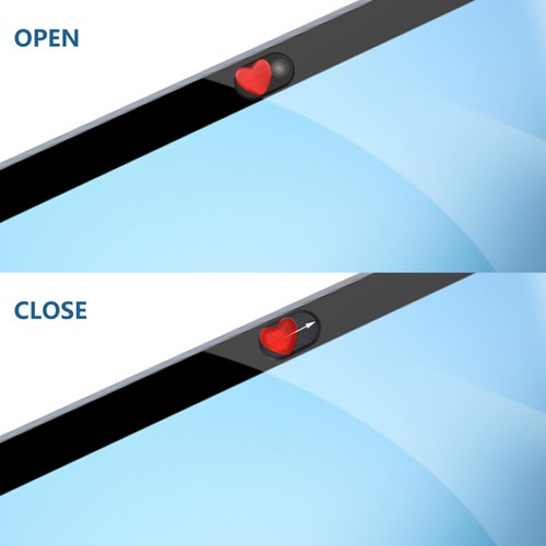 4 PCS Sichtschutz Tabletten-Kamera-Slider Webcam-Abdeckfolie Für Computer - 第 5/12 張圖片