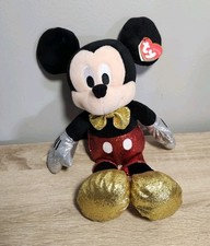 Ty Beanie Buddy Sparkle Mickey Mouse Disney With Tags Plush Stuffed Animal