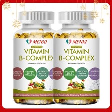 Vitamin B Complex Supplement - Super B Vitamin, Energy, Metabolism, Boost Immune