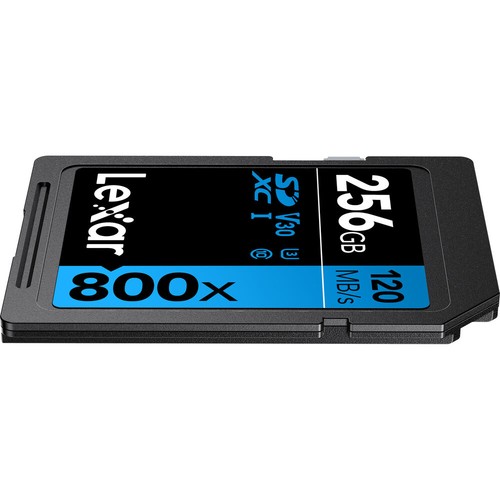 Lexar 256GB High-Performance 800x UHS-I SDHC Memory Card BLUE Series - (3-Pack) - 第 7/7 張圖片