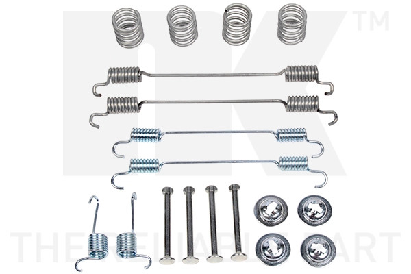 Kit accessoires mâchoires de frein NK 7937750 pour supprimer les bruits au freinage arrière