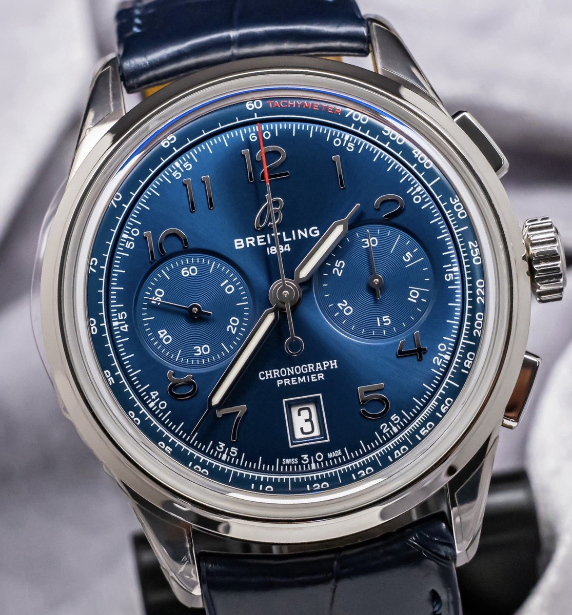 Breitling Premier B01 Chronograph 42 mm Blue Dial Automatic
