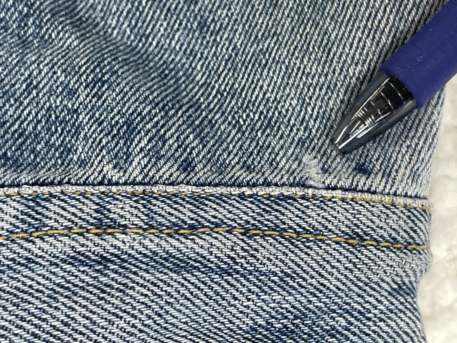 VTG Tehama-Clint Eastwood American Flag Embroidered Denim/Jean Jacket Unisex S - product detail image 18