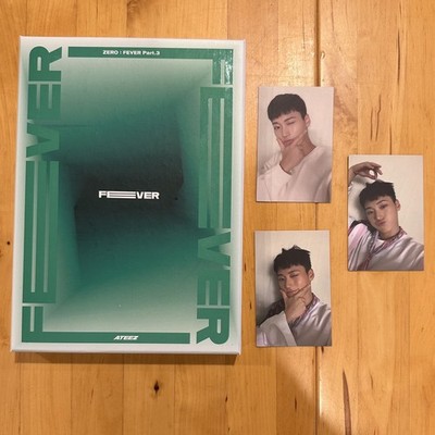 Ateez San Zero Fever : Part.3 Version A Album CD Photocard PC COMPLETE SET