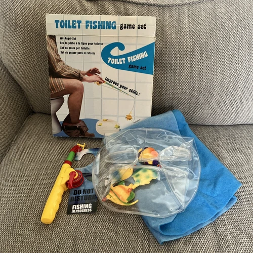 Main Sauce Productions Toilet Fishing Game Boxed Novelty Gift