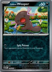 Paldean Wooper 126/197 Obsidian Flames Reverse Holo