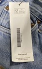 Agolde Women's High Rise Slim Straight Jeans Light Blue Wash Sz 25 — photo 4