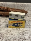 1960's Lesney Matchbox Trailer Caravan Yellow Camper No. 23 w/ Original Box