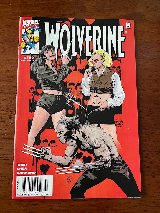 WOLVERINE # 160 VF NEWSSTAND COPY MARVEL COMICS 2001