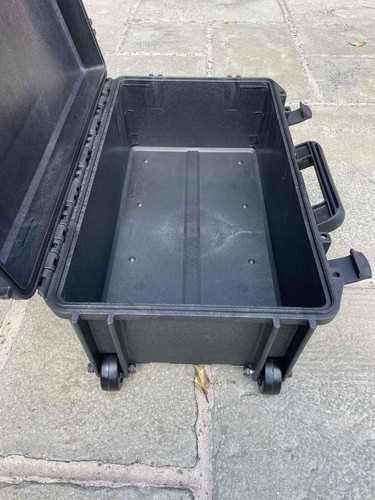 Max Case 520TR black plastic wheels retractable handle waterproof equipment case - Picture 5 of 7
