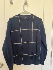 Dockers Navy Sweater Men's L 