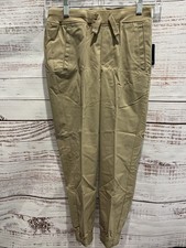 IZOD Boys Connor Tapered Tech Khaki Joggers Stretch Wicking NEW SIZE 8