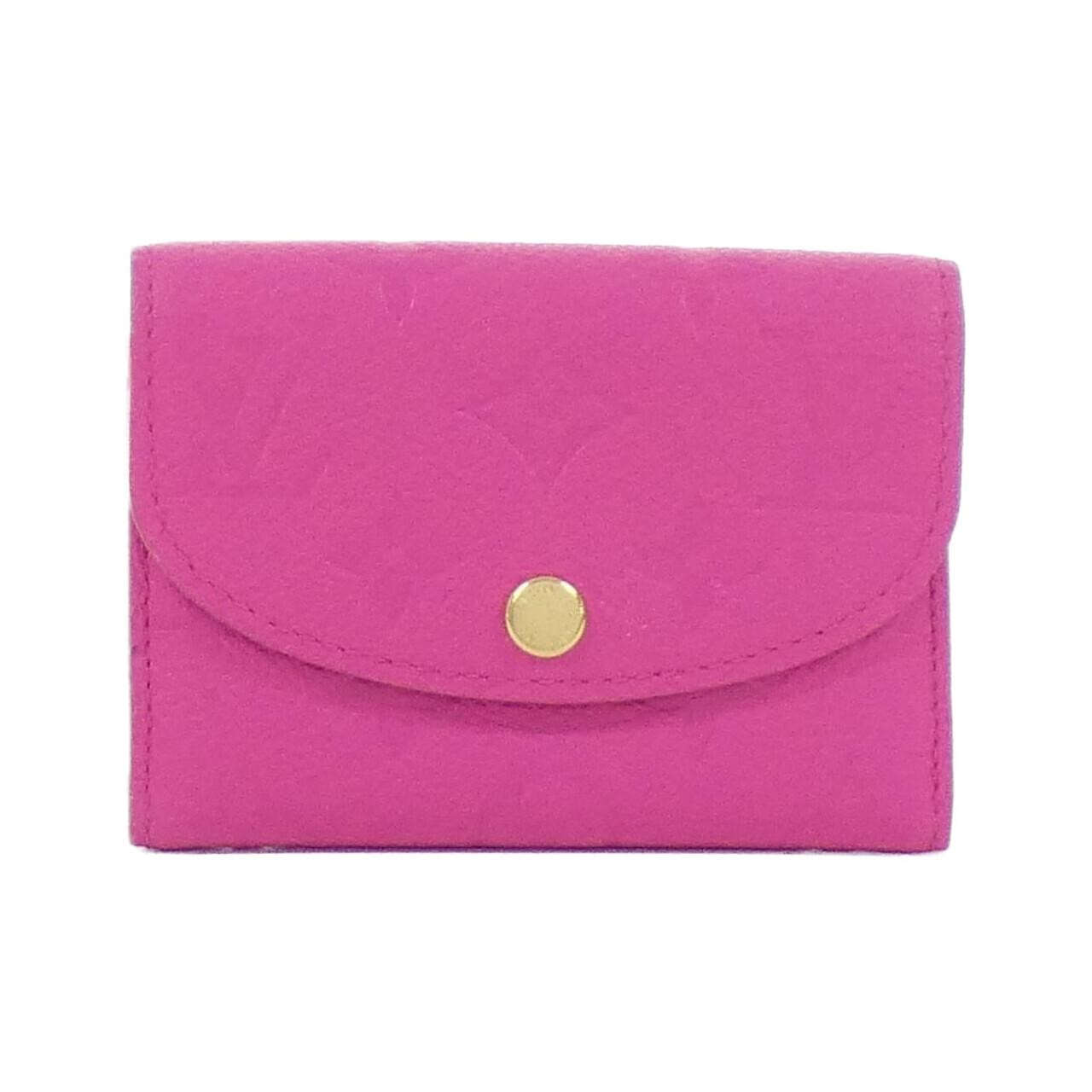 Authentic Louis Vuitton Monogram Empreinte (LV X TM) Porte-Monnaie Rosalie M...