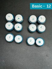 FluentPet Basic Buttons - Set of 12 - Open Box - Recordable - Used