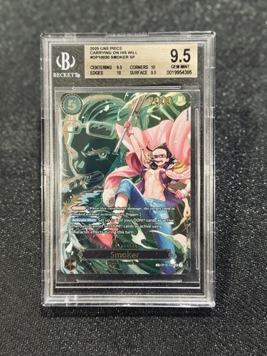 Smoker (SP Card) graded BGS 9.5 for sale on eBay
