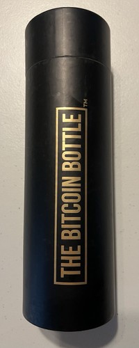 The Bitcoin Bottle Exclusive 450ml Stainless Steel NIB