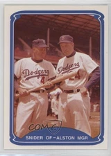 1987 Baseball's Greatest Teams 1955 Brooklyn Dodgers Duke Snider Walter Alston
