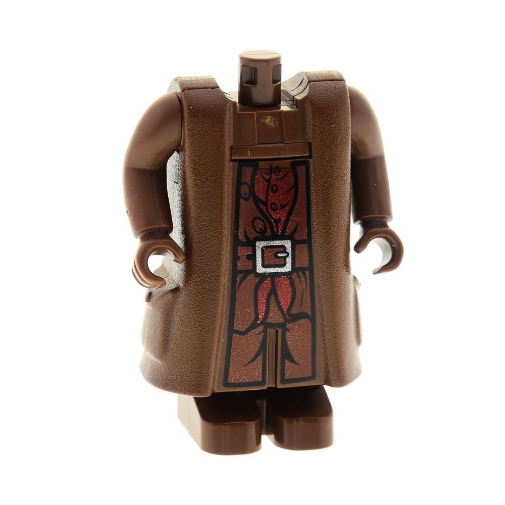 1X Lego Torso Minifigure Hagrid Brown Harry Potter 4714 4709 HP009 40250CX1