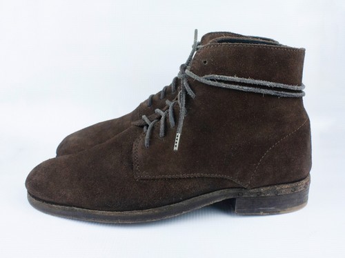 AllSaints "Brisk" Brown Suede Leather Desert Lace-Up Boots Men's EU 41 UK 7 US 8