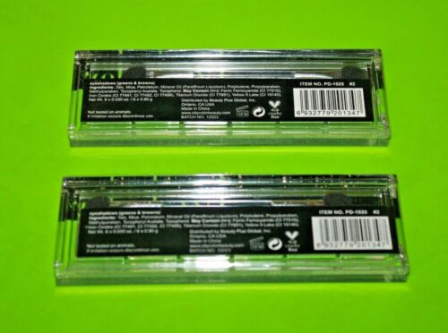 LOT OF 2 City Color Eye Shadow 6 Color Palette #2 (Greens & Browns) Sealed/New - Picture 2 of 2