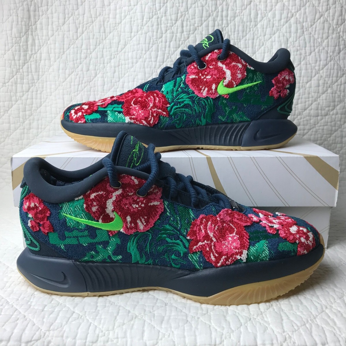 Nike LeBron XXI PRM Shoes Men's SZ 'Father of Pearl' Armory Navy